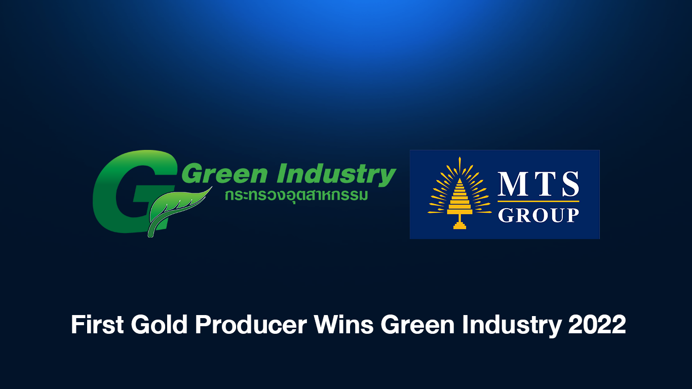 First Gold Producer Wins Green Industry 2022 in Thailand